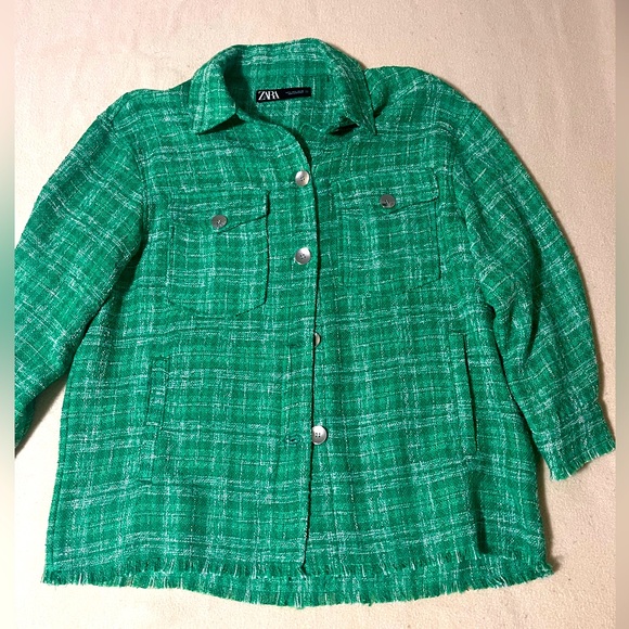 Oversized blazer by Zara. Size L. - Picture 1 of 5